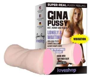 Pornstar Gina Titreşimli Suni Vajina